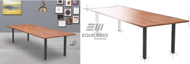 ZIRA-J MESA DE JUNTAS :: Muebles de Oficina: Equilibrio Modular
